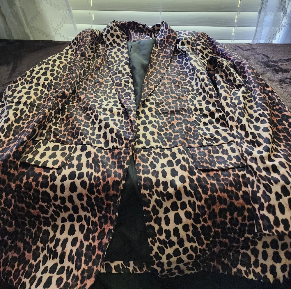 Leopard Print Women's Jacket